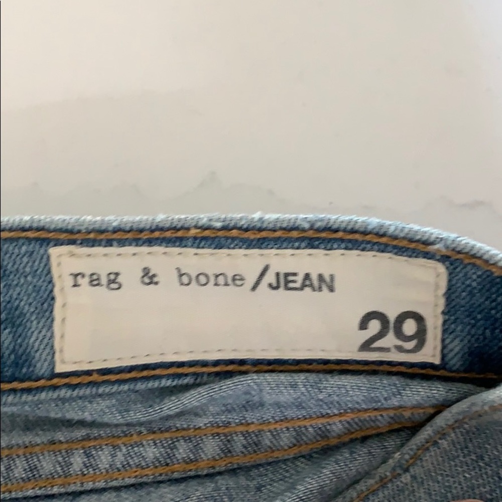 Rag and bone distressed jeans